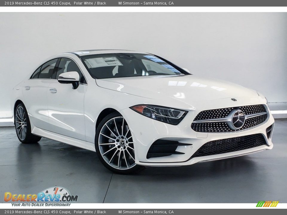 2019 Mercedes-Benz CLS 450 Coupe Polar White / Black Photo #11