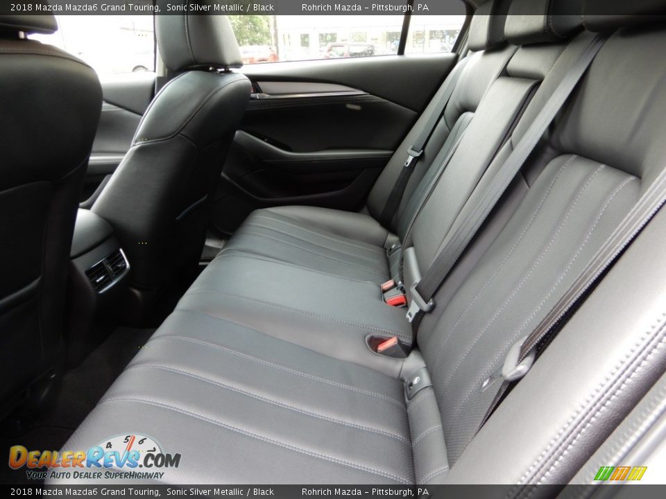 2018 Mazda Mazda6 Grand Touring Sonic Silver Metallic / Black Photo #7