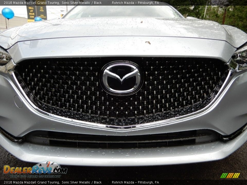 2018 Mazda Mazda6 Grand Touring Sonic Silver Metallic / Black Photo #13