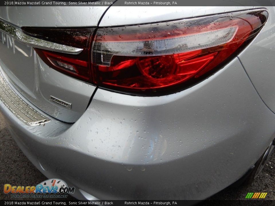 2018 Mazda Mazda6 Grand Touring Sonic Silver Metallic / Black Photo #16