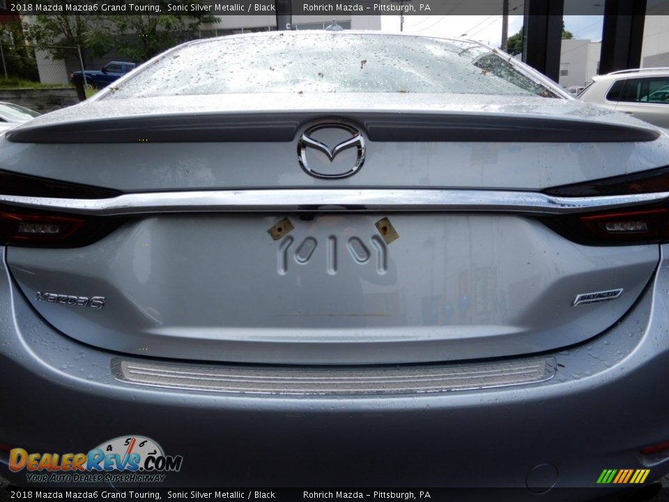 2018 Mazda Mazda6 Grand Touring Sonic Silver Metallic / Black Photo #17