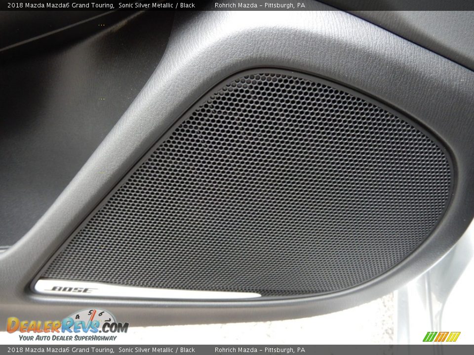 2018 Mazda Mazda6 Grand Touring Sonic Silver Metallic / Black Photo #20