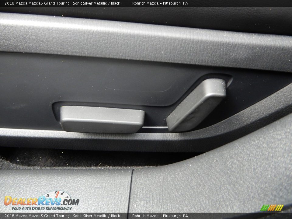 2018 Mazda Mazda6 Grand Touring Sonic Silver Metallic / Black Photo #21