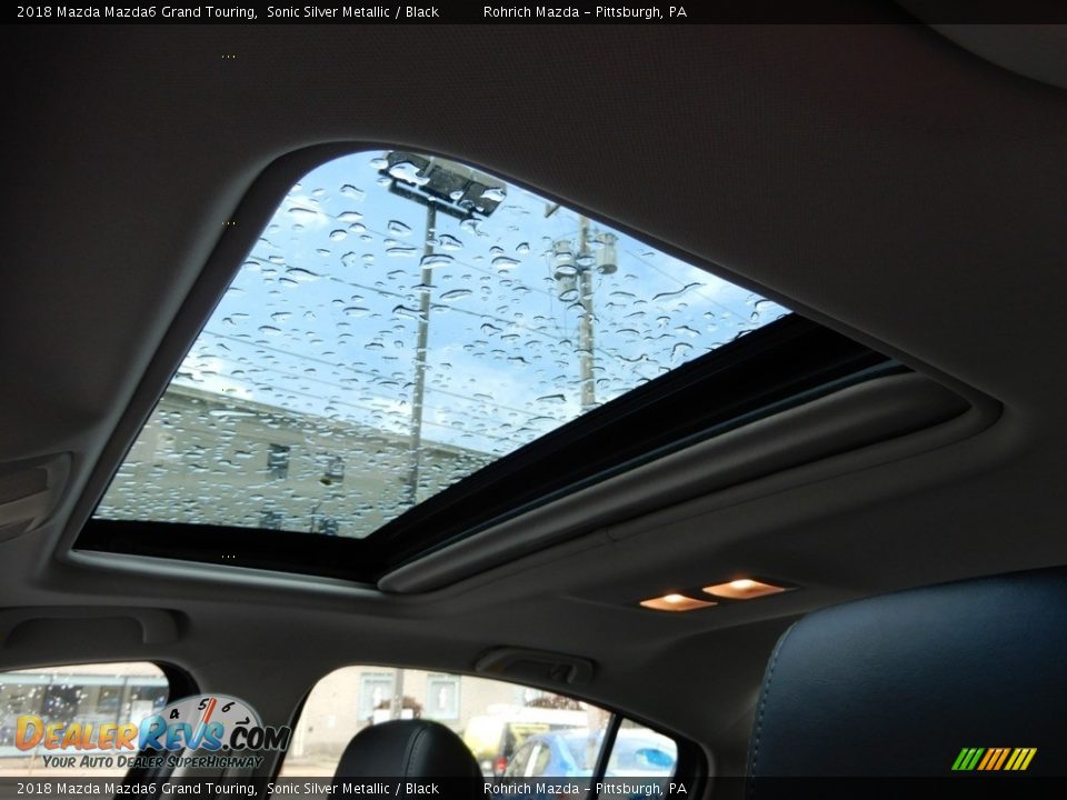 2018 Mazda Mazda6 Grand Touring Sonic Silver Metallic / Black Photo #22