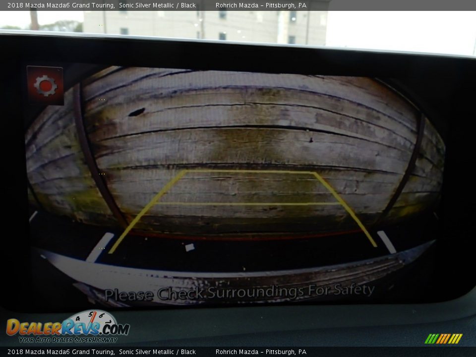 2018 Mazda Mazda6 Grand Touring Sonic Silver Metallic / Black Photo #25