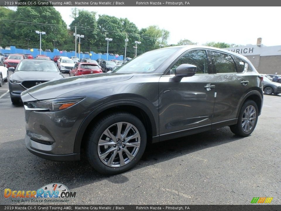 2019 Mazda CX-5 Grand Touring AWD Machine Gray Metallic / Black Photo #4