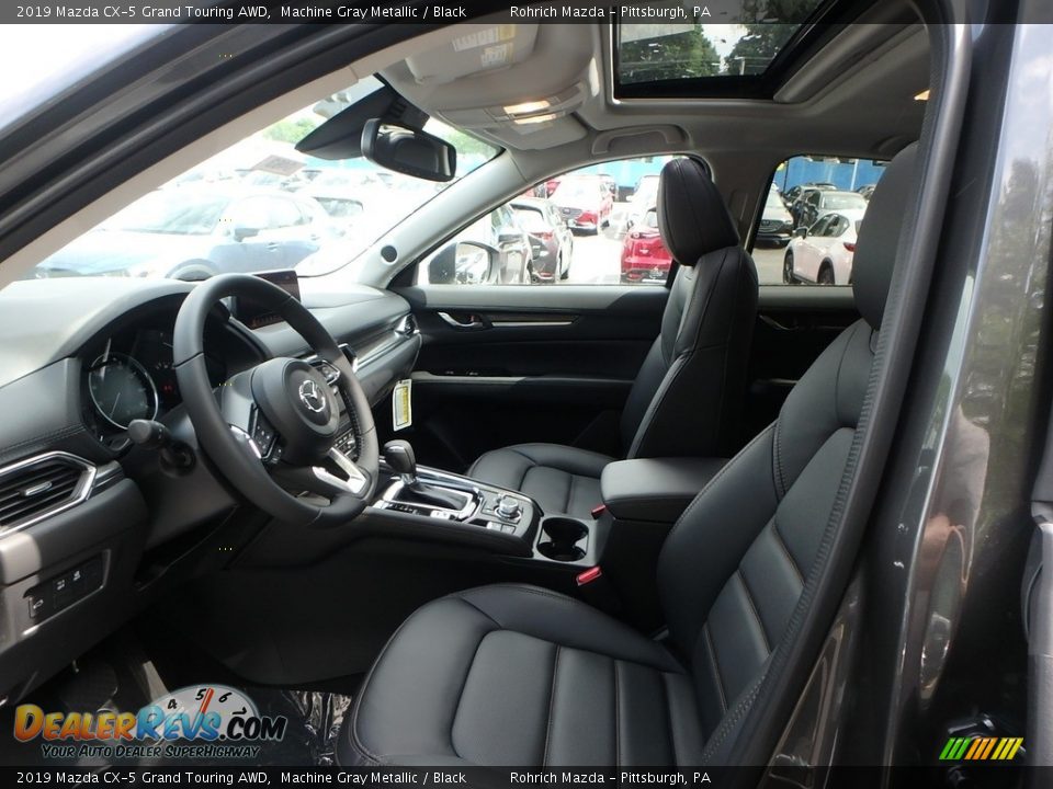 2019 Mazda CX-5 Grand Touring AWD Machine Gray Metallic / Black Photo #7