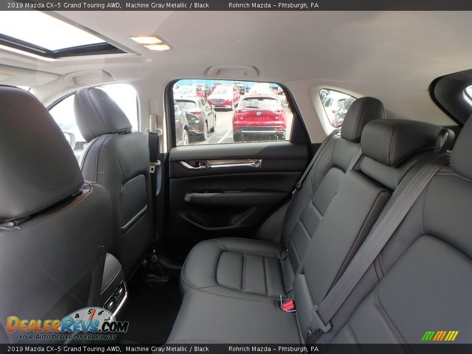 2019 Mazda CX-5 Grand Touring AWD Machine Gray Metallic / Black Photo #8