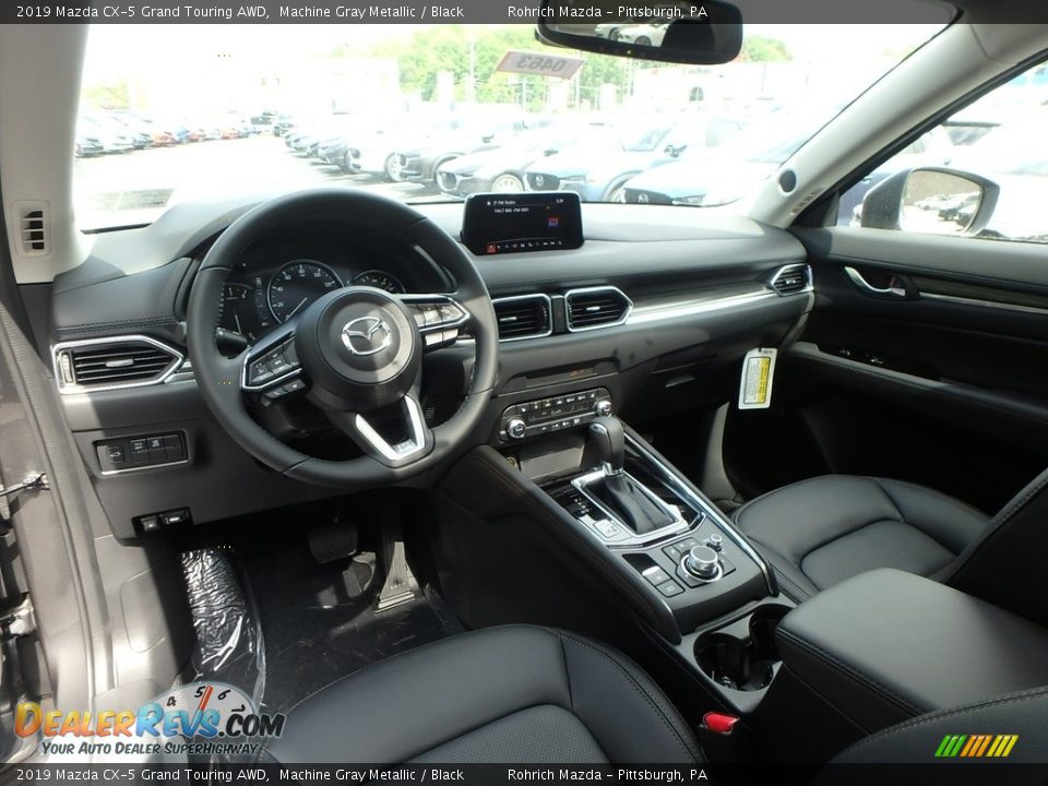 2019 Mazda CX-5 Grand Touring AWD Machine Gray Metallic / Black Photo #9