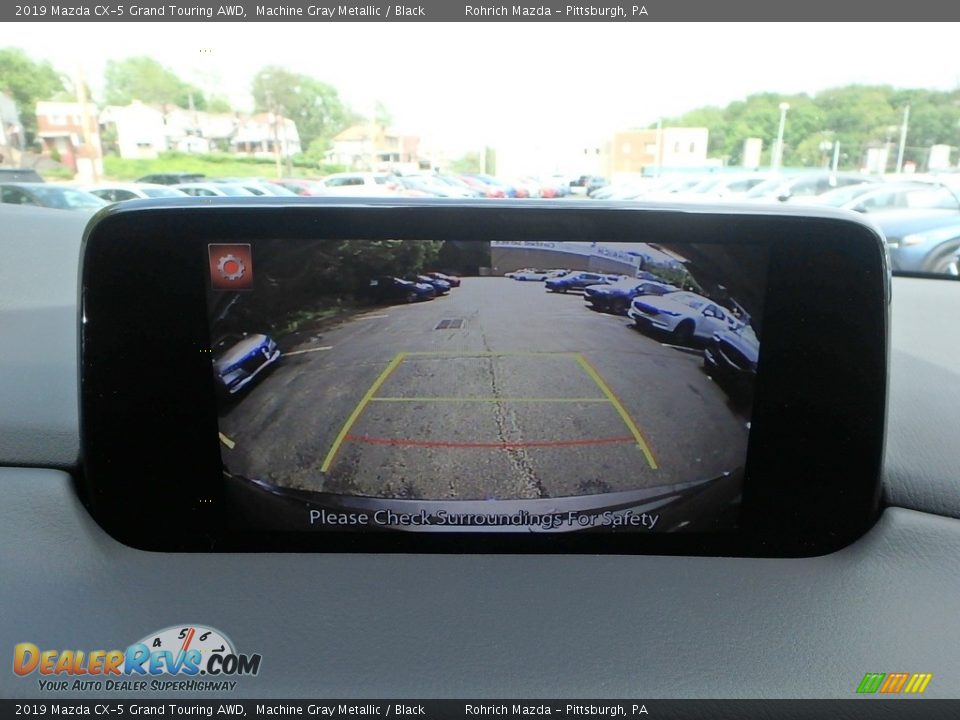 2019 Mazda CX-5 Grand Touring AWD Machine Gray Metallic / Black Photo #14