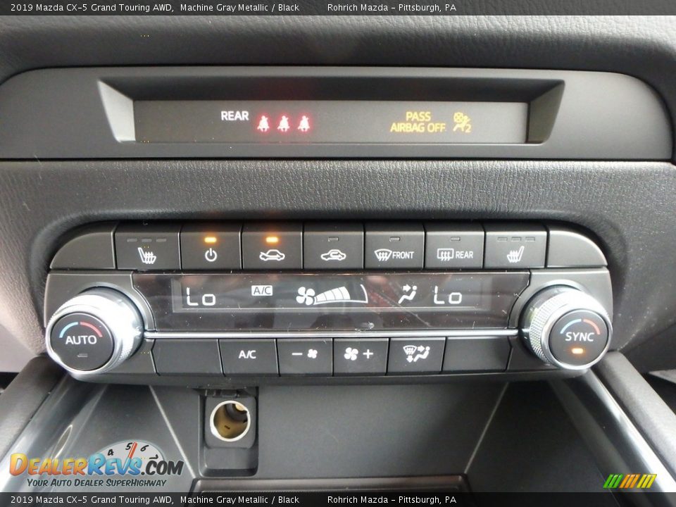 2019 Mazda CX-5 Grand Touring AWD Machine Gray Metallic / Black Photo #15
