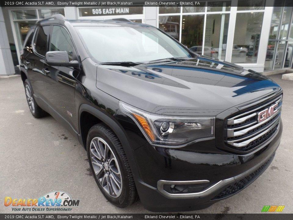 2019 GMC Acadia SLT AWD Ebony Twilight Metallic / Jet Black/Kalahari Photo #1