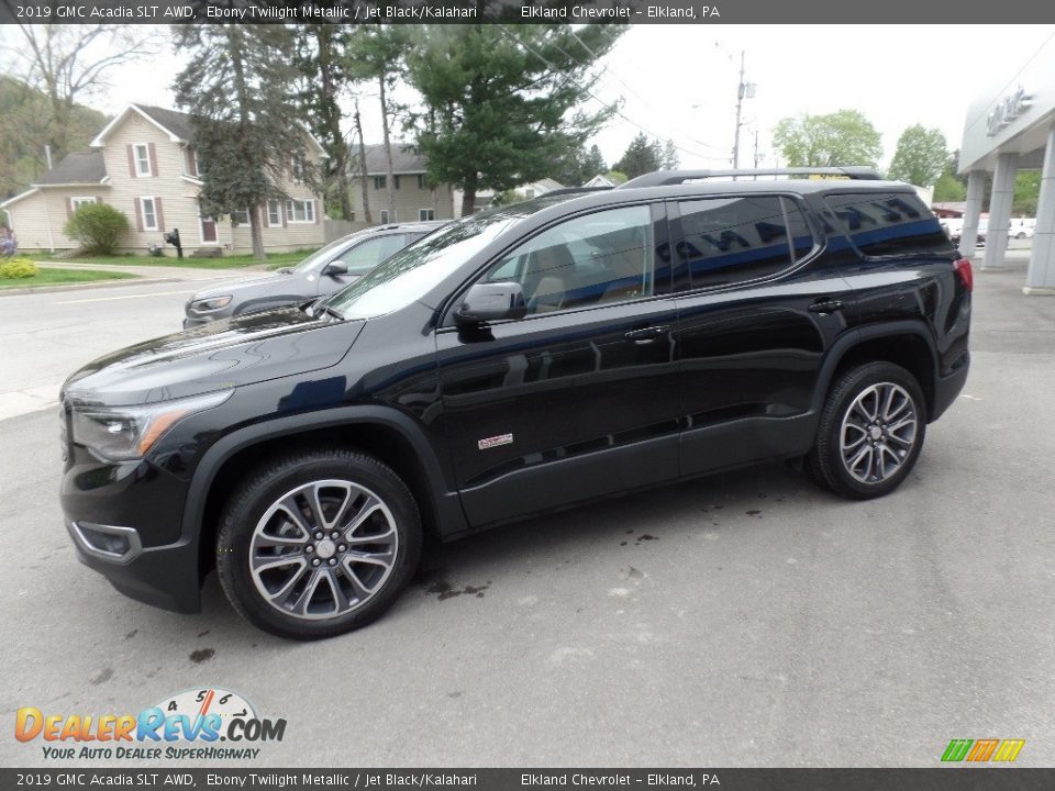 Ebony Twilight Metallic 2019 GMC Acadia SLT AWD Photo #4