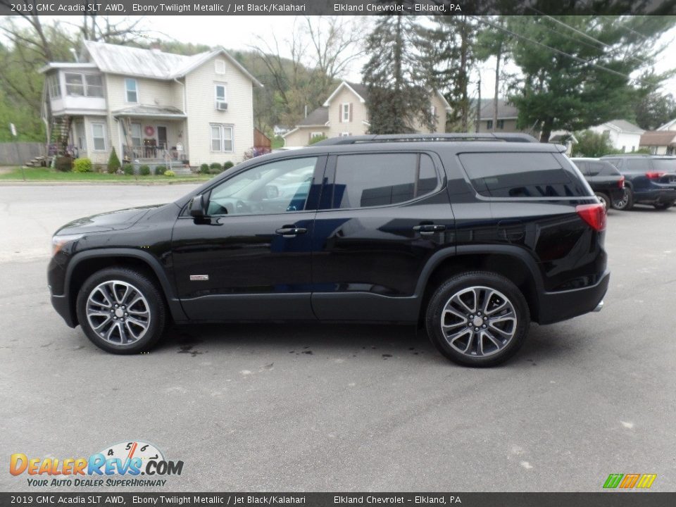 2019 GMC Acadia SLT AWD Ebony Twilight Metallic / Jet Black/Kalahari Photo #5