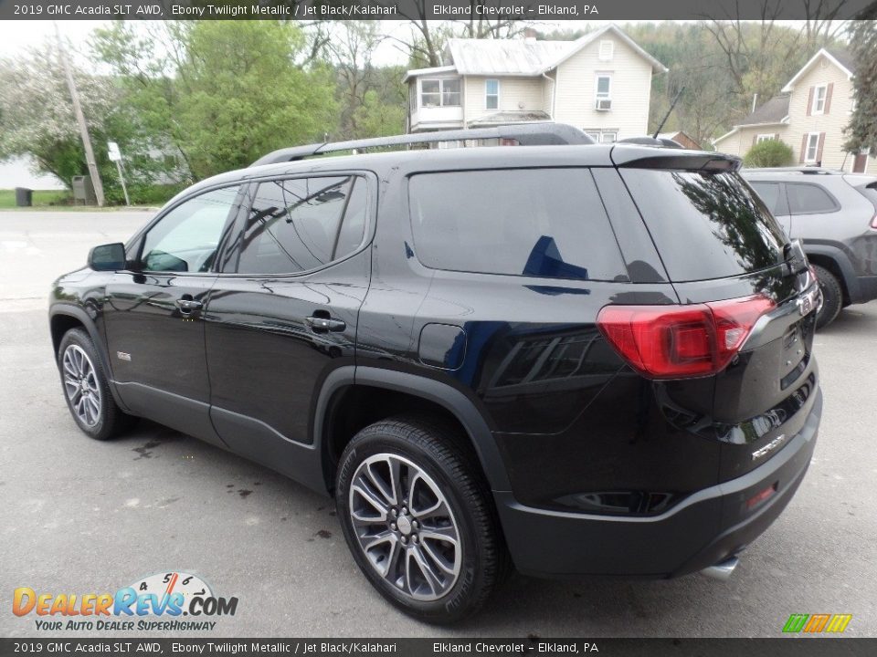 2019 GMC Acadia SLT AWD Ebony Twilight Metallic / Jet Black/Kalahari Photo #6