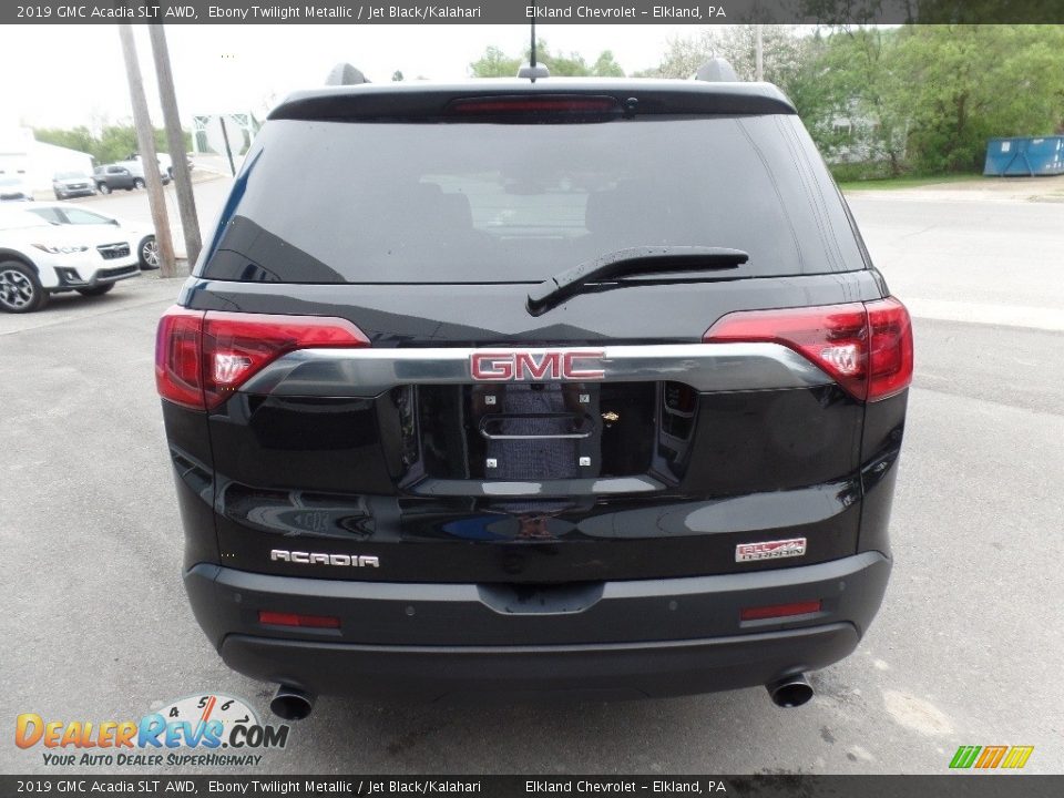 2019 GMC Acadia SLT AWD Ebony Twilight Metallic / Jet Black/Kalahari Photo #8