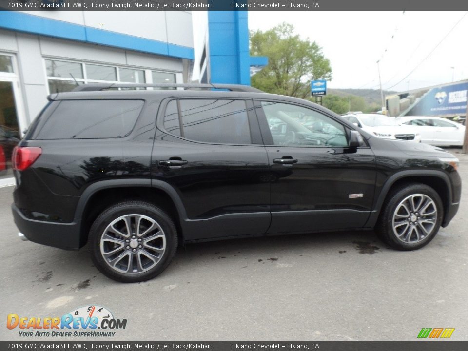 2019 GMC Acadia SLT AWD Ebony Twilight Metallic / Jet Black/Kalahari Photo #10