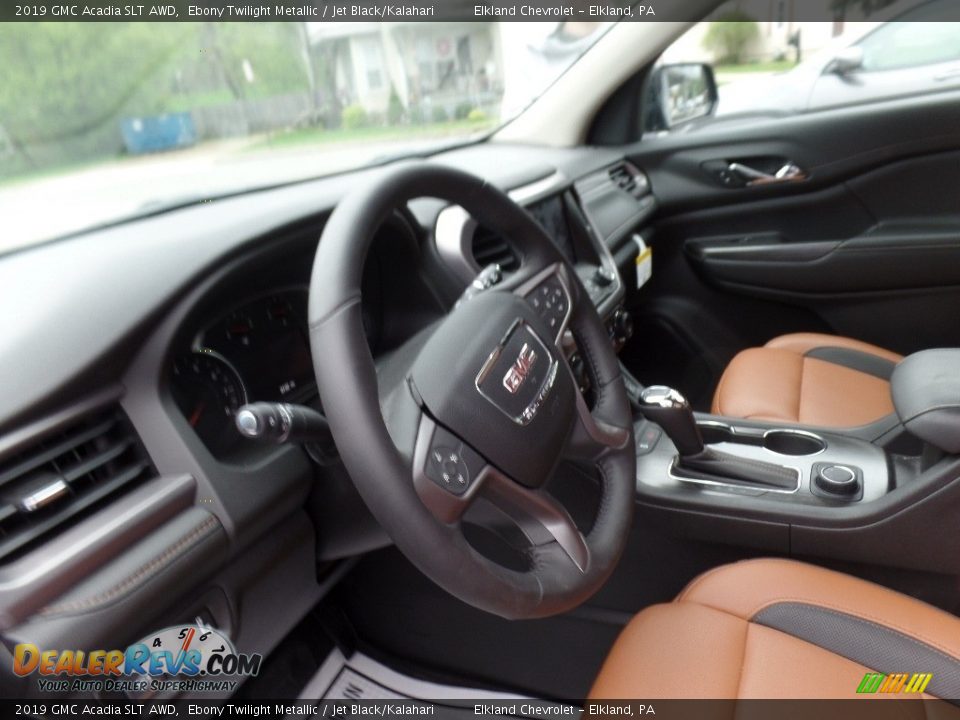 2019 GMC Acadia SLT AWD Ebony Twilight Metallic / Jet Black/Kalahari Photo #14
