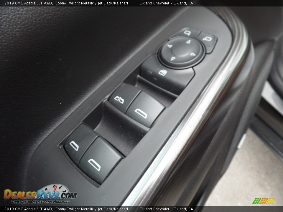 2019 GMC Acadia SLT AWD Ebony Twilight Metallic / Jet Black/Kalahari Photo #27