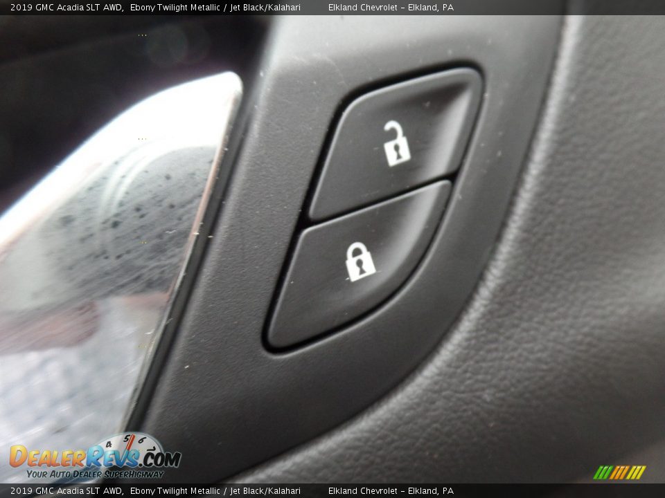 2019 GMC Acadia SLT AWD Ebony Twilight Metallic / Jet Black/Kalahari Photo #28