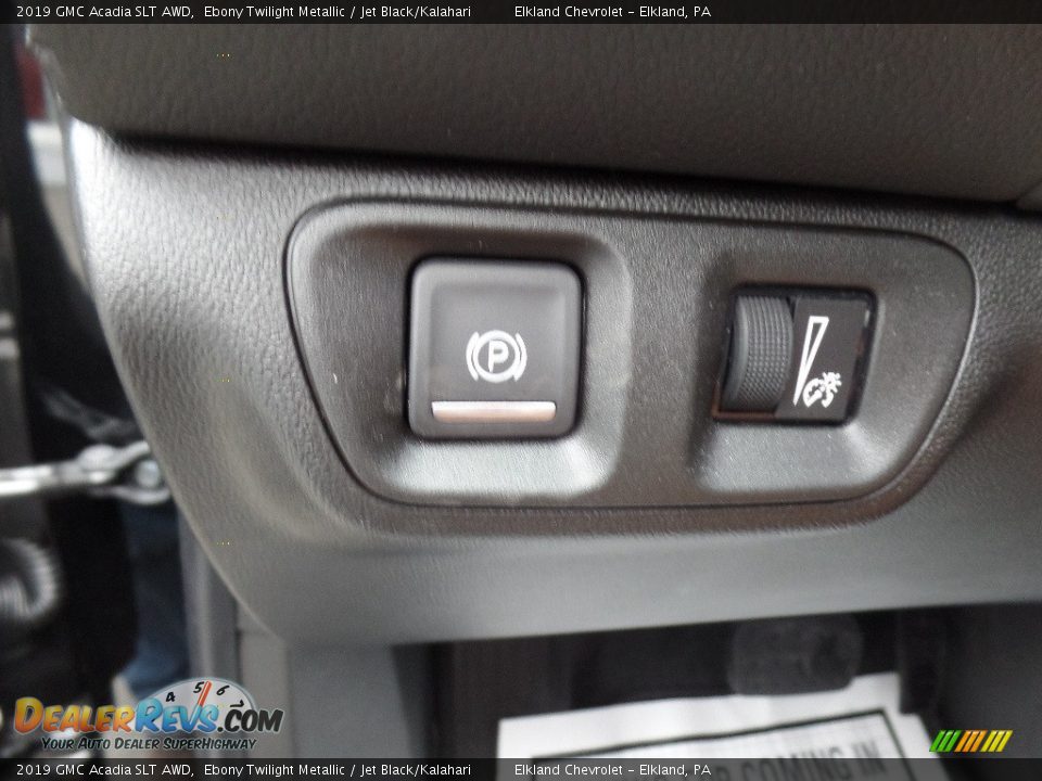 2019 GMC Acadia SLT AWD Ebony Twilight Metallic / Jet Black/Kalahari Photo #30