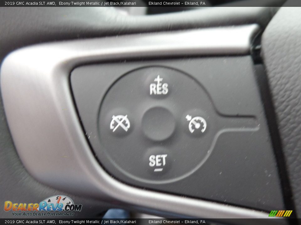 2019 GMC Acadia SLT AWD Ebony Twilight Metallic / Jet Black/Kalahari Photo #31
