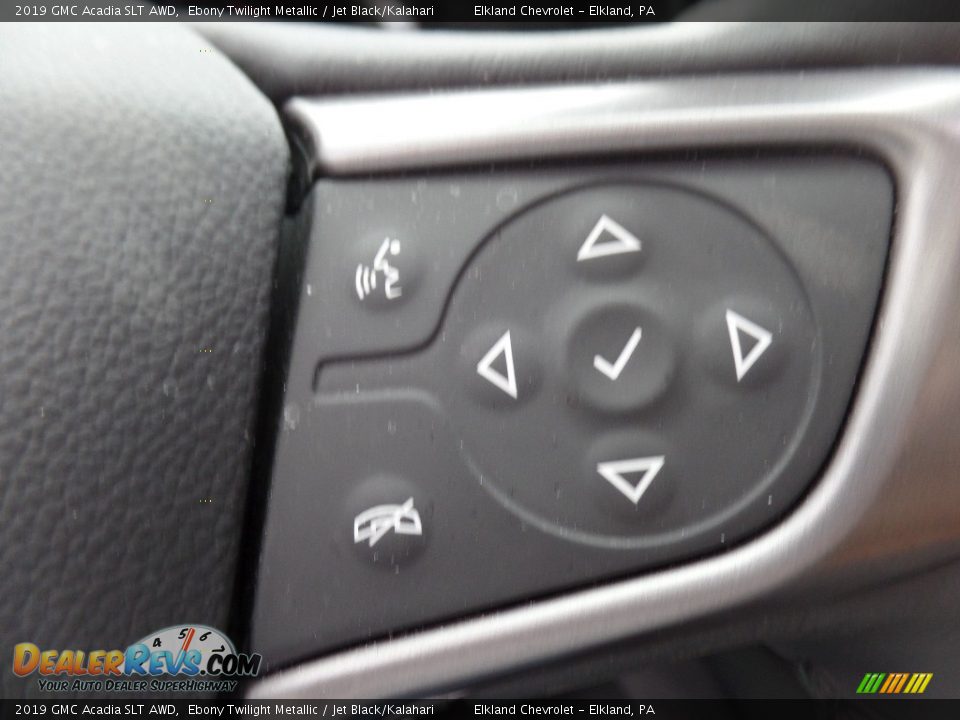 2019 GMC Acadia SLT AWD Ebony Twilight Metallic / Jet Black/Kalahari Photo #32