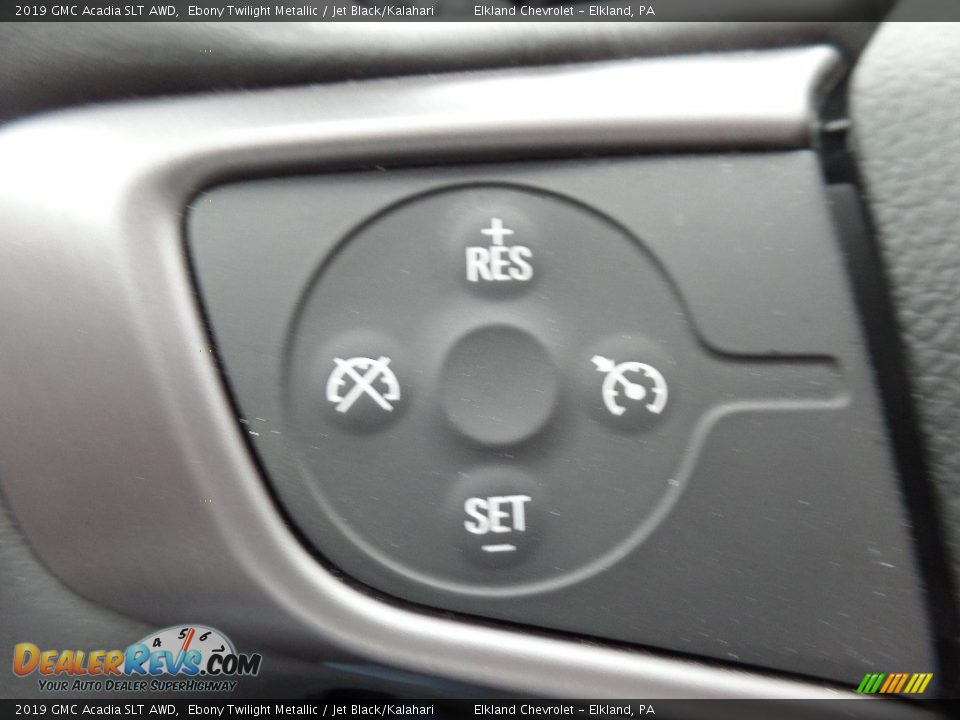 2019 GMC Acadia SLT AWD Ebony Twilight Metallic / Jet Black/Kalahari Photo #33