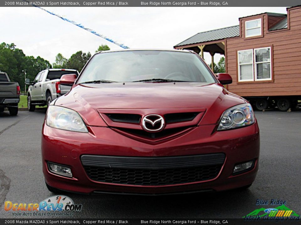 2008 Mazda MAZDA3 s Sport Hatchback Copper Red Mica / Black Photo #5