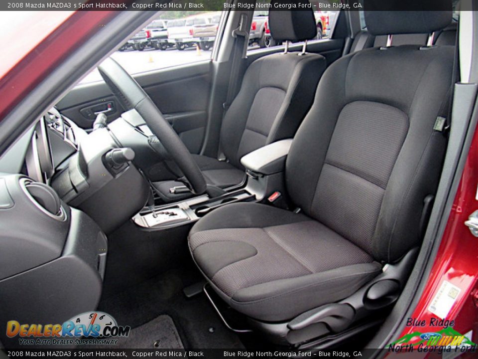 2008 Mazda MAZDA3 s Sport Hatchback Copper Red Mica / Black Photo #10