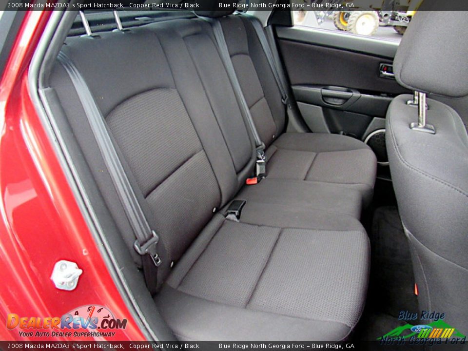 2008 Mazda MAZDA3 s Sport Hatchback Copper Red Mica / Black Photo #13