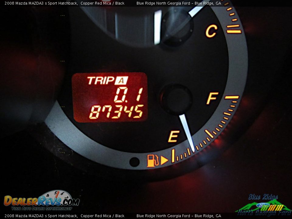 2008 Mazda MAZDA3 s Sport Hatchback Copper Red Mica / Black Photo #20