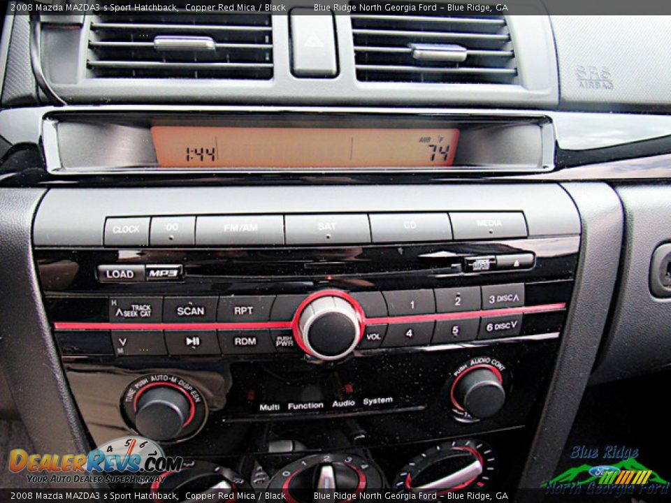 2008 Mazda MAZDA3 s Sport Hatchback Copper Red Mica / Black Photo #21