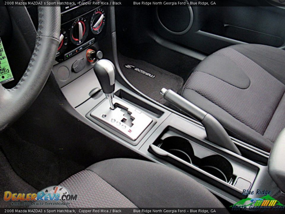 2008 Mazda MAZDA3 s Sport Hatchback Copper Red Mica / Black Photo #23