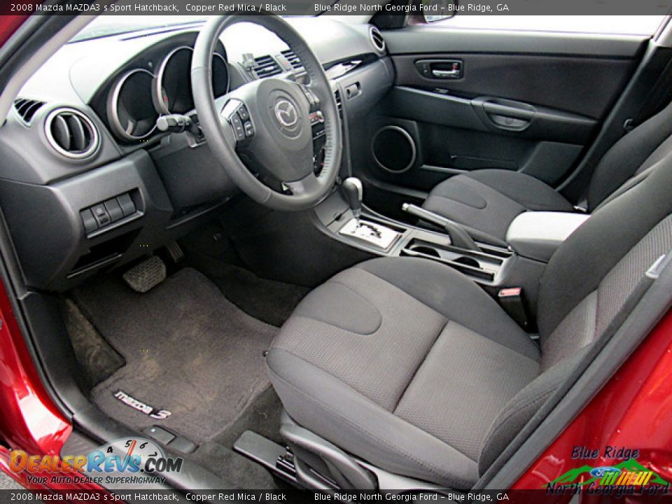 2008 Mazda MAZDA3 s Sport Hatchback Copper Red Mica / Black Photo #25