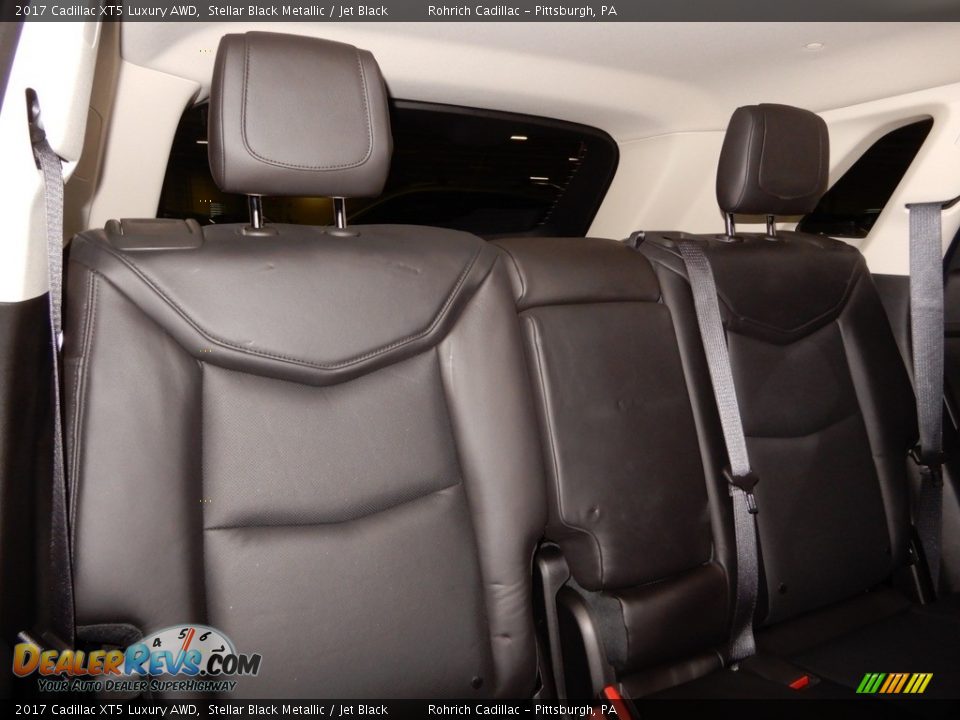 2017 Cadillac XT5 Luxury AWD Stellar Black Metallic / Jet Black Photo #20