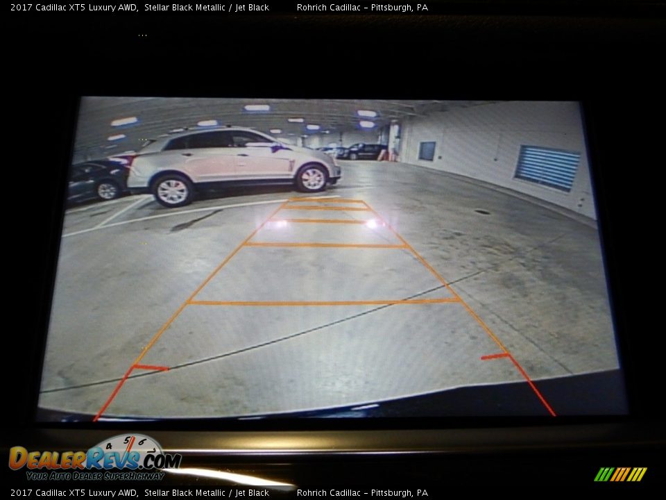 2017 Cadillac XT5 Luxury AWD Stellar Black Metallic / Jet Black Photo #25