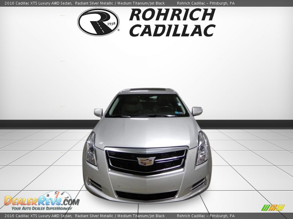 2016 Cadillac XTS Luxury AWD Sedan Radiant Silver Metallic / Medium Titanium/Jet Black Photo #8