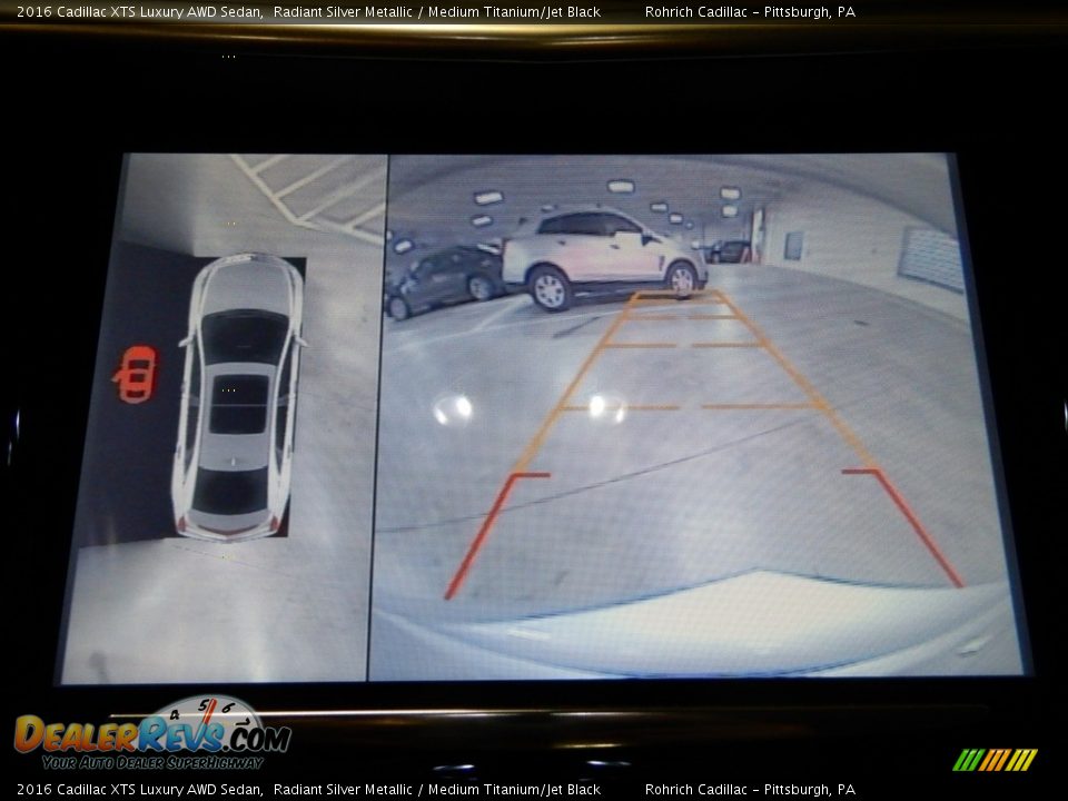 2016 Cadillac XTS Luxury AWD Sedan Radiant Silver Metallic / Medium Titanium/Jet Black Photo #25
