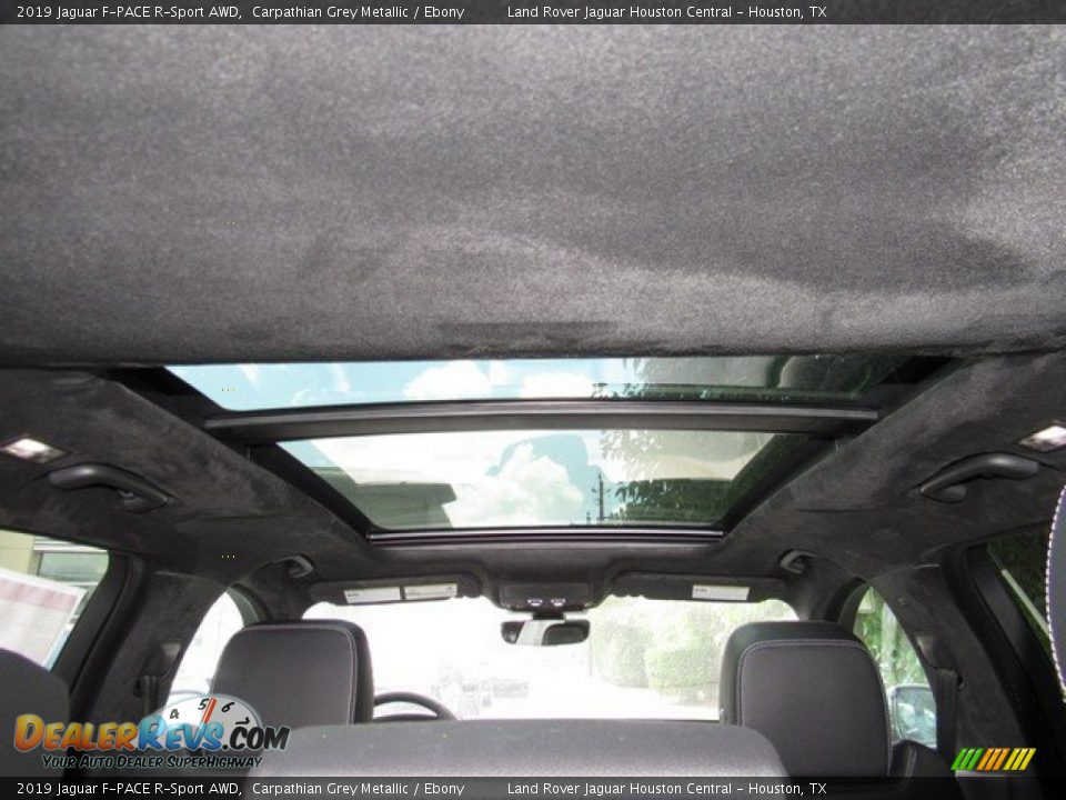 Sunroof of 2019 Jaguar F-PACE R-Sport AWD Photo #18