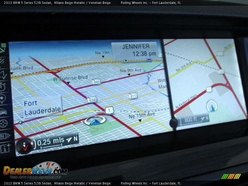 2013 BMW 5 Series 528i Sedan Milano Beige Metallic / Venetian Beige Photo #2