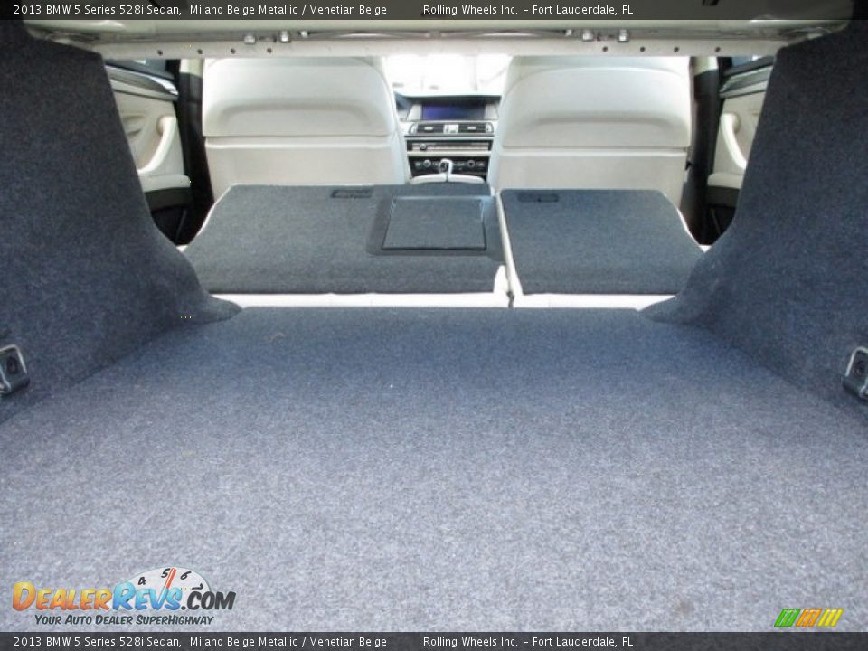 2013 BMW 5 Series 528i Sedan Milano Beige Metallic / Venetian Beige Photo #15