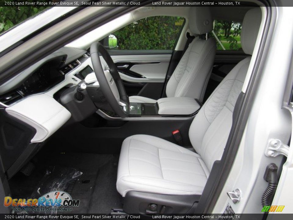 Front Seat of 2020 Land Rover Range Rover Evoque SE Photo #3