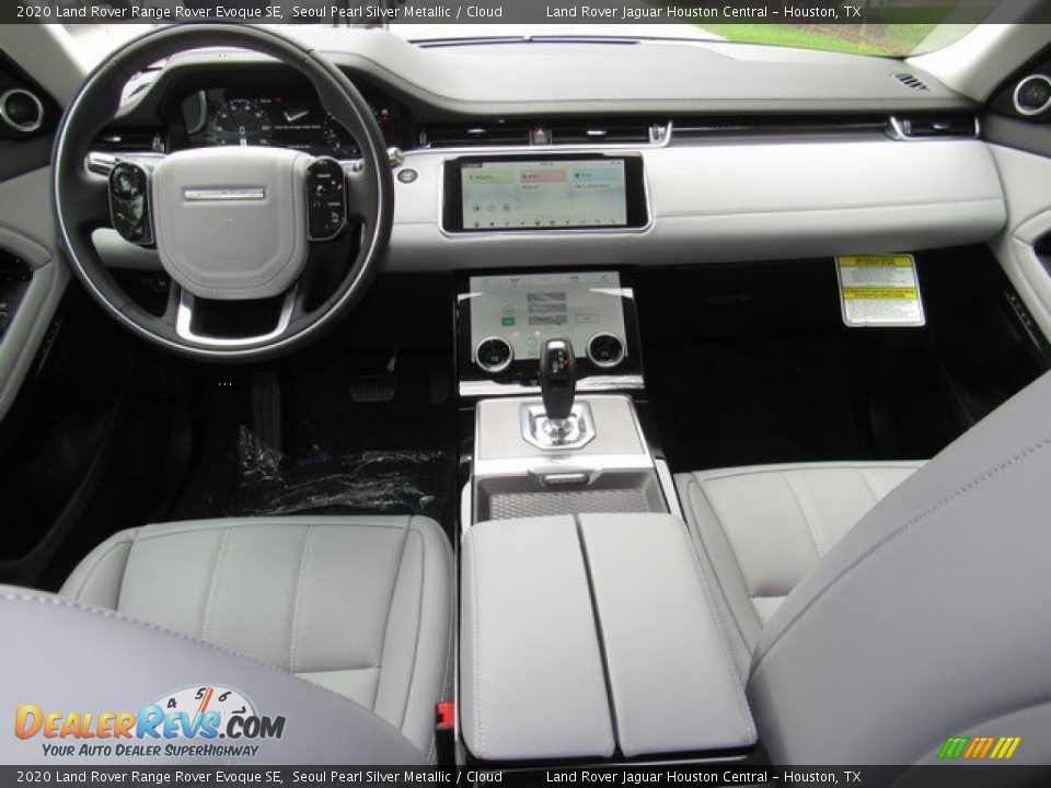 Dashboard of 2020 Land Rover Range Rover Evoque SE Photo #4