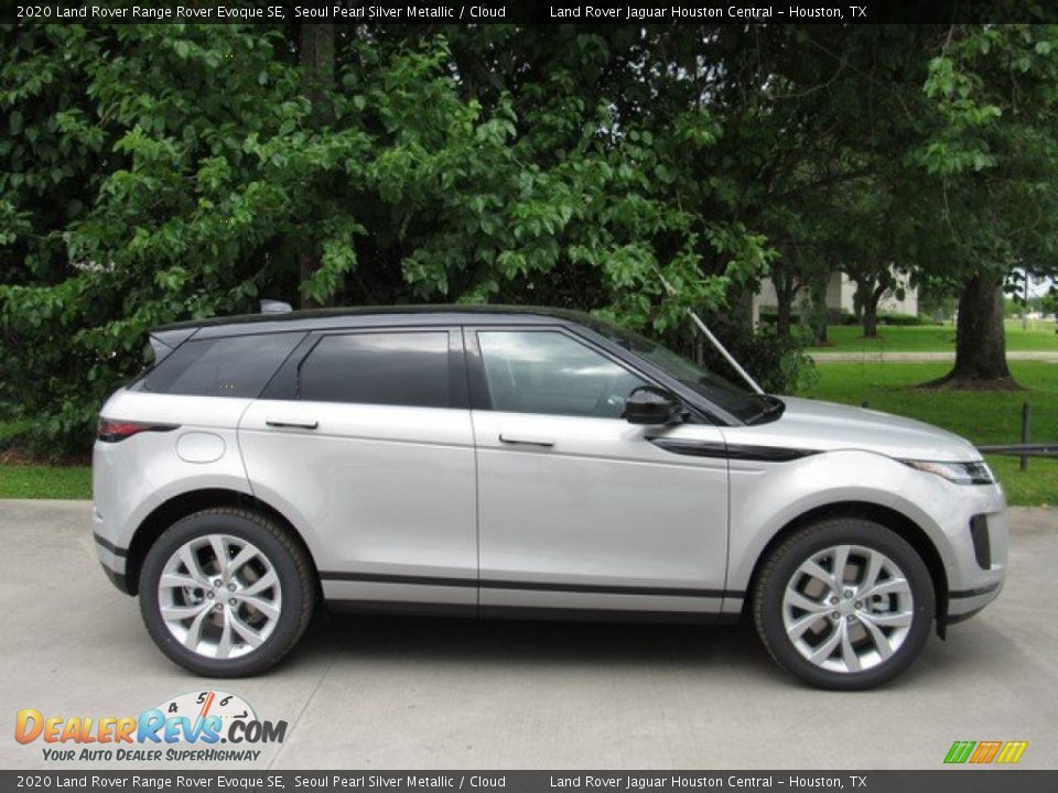 Seoul Pearl Silver Metallic 2020 Land Rover Range Rover Evoque SE Photo #6