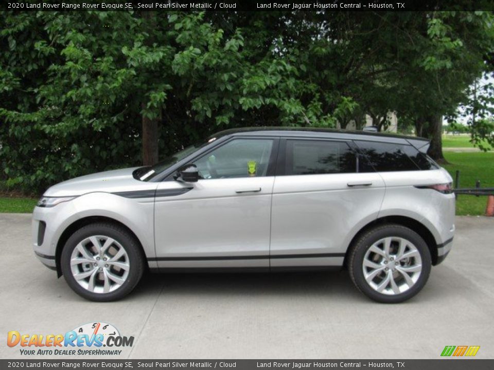 Seoul Pearl Silver Metallic 2020 Land Rover Range Rover Evoque SE Photo #11
