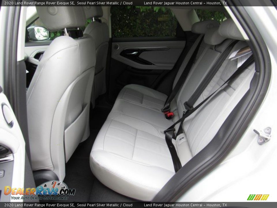 Rear Seat of 2020 Land Rover Range Rover Evoque SE Photo #13