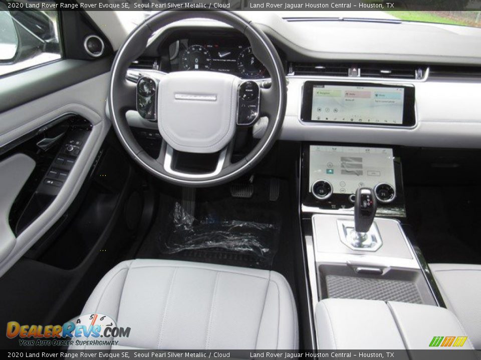 2020 Land Rover Range Rover Evoque SE Seoul Pearl Silver Metallic / Cloud Photo #14