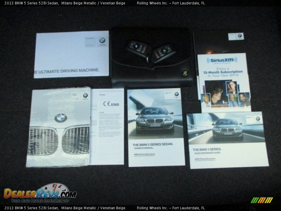 2013 BMW 5 Series 528i Sedan Milano Beige Metallic / Venetian Beige Photo #26