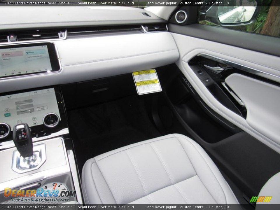 2020 Land Rover Range Rover Evoque SE Seoul Pearl Silver Metallic / Cloud Photo #15